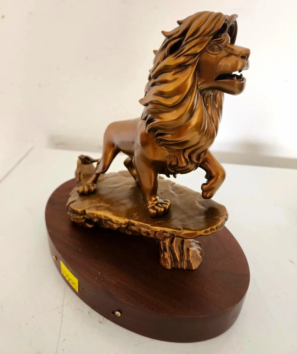 狮子青铜艺术雕塑| eBay