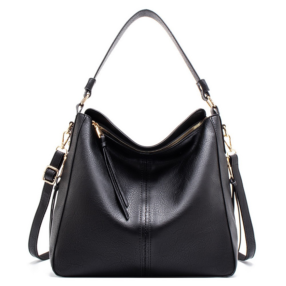 For Women Designer Pu Leather Hobo Handbags Retro Large Size