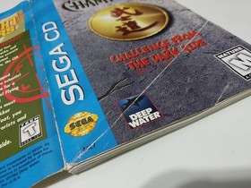 Eternal Champions Challenge From the Dark Side Sega CD Manual Registration Only
