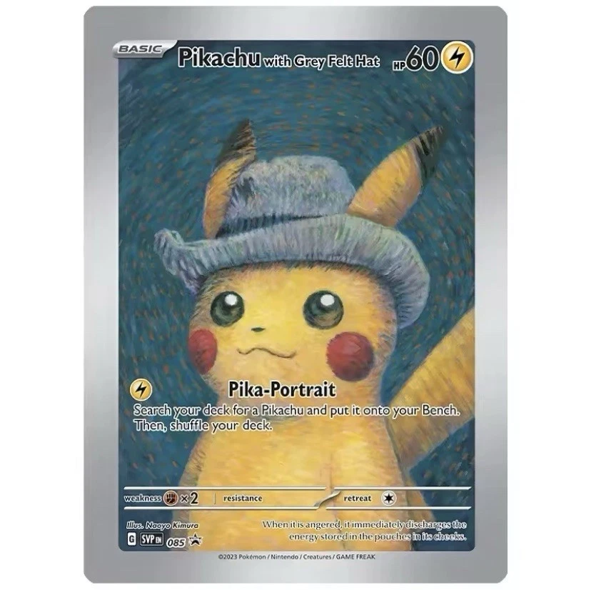 ポケモンカードゲーム Pikachu with Grey Felt Hat 60HP Pikachu with Grey Felt Hat Pokémon TCG Cards for sale | eBay