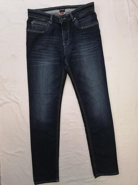 Men Olymp Jeans Navy Cotton 33 / L / 48