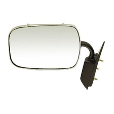 Left Driver Side Mirror Textured Black Manual Folding Chevy C1500 88-99