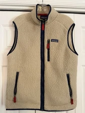 Patagonia Men’s Retro Deep Pile El Cap Khaki Oatmeal Sherpa Medium