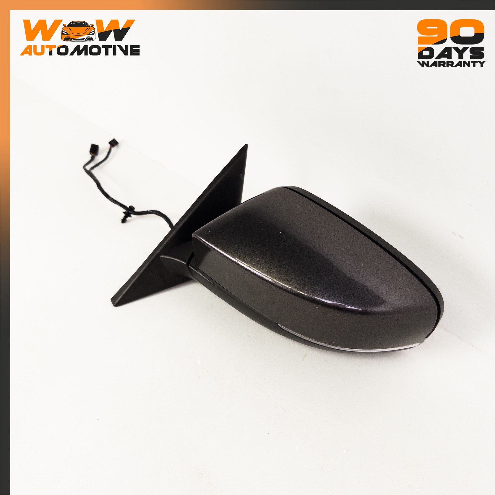 17-19 MASERATI GHIBLI LEFT DRIVER SIDE REAR VIEW DOOR MIRROR ASSEMBLY OEM