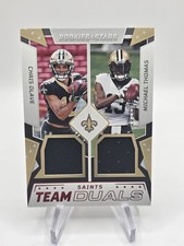 2022 Panini Rookies & Stars Team Duals Chris Olave, Michael Thomas  /249 Saints