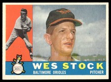 1960 Topps #481 Wes Stock