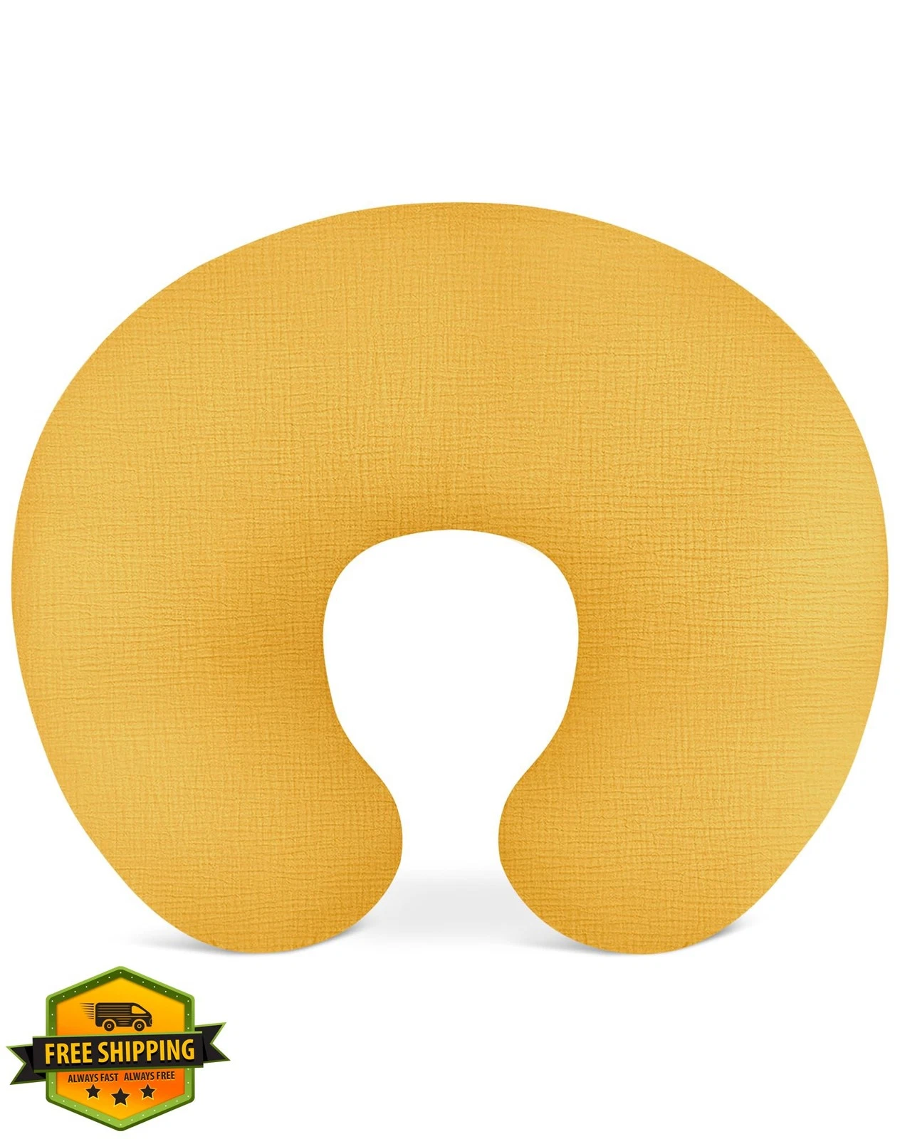 Wimist Nursing Pillow Cover Mustard Yellow
Opens in a new window or tab
