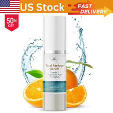 Sun Coast Sciences Total Package Serum w/ Vitamin C Hyaluronic Acid Tri-Peptide