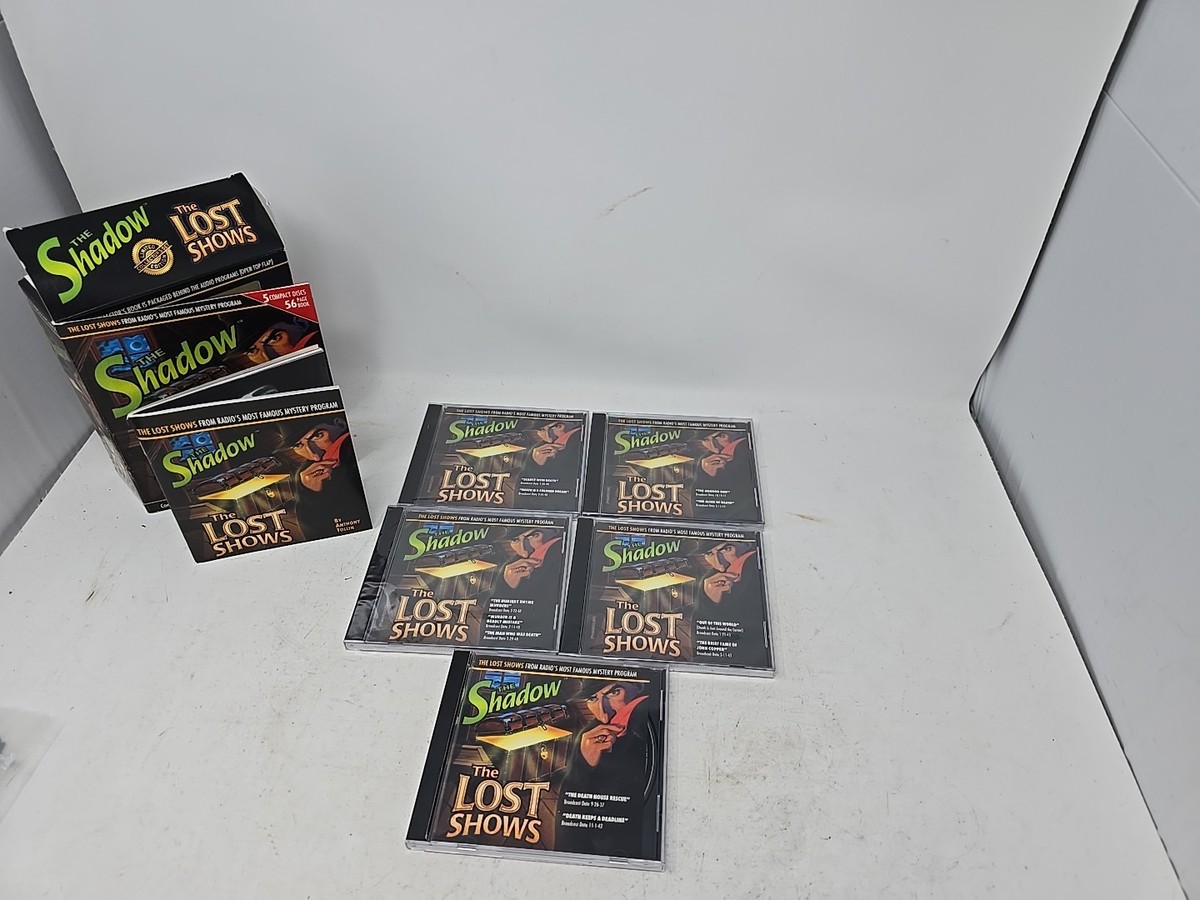 Vintage The Shadow The Lost Shows Limited Edition Collectors Set