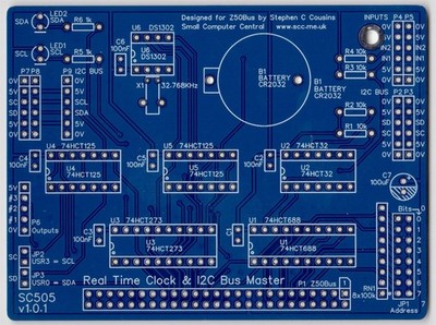 SC505   Real-time clock and I2C bus master