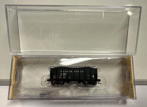 Coche tolva Bachmann escala N Clinchfield USRA 55 toneladas 2 bahías #44257 | Condition: New