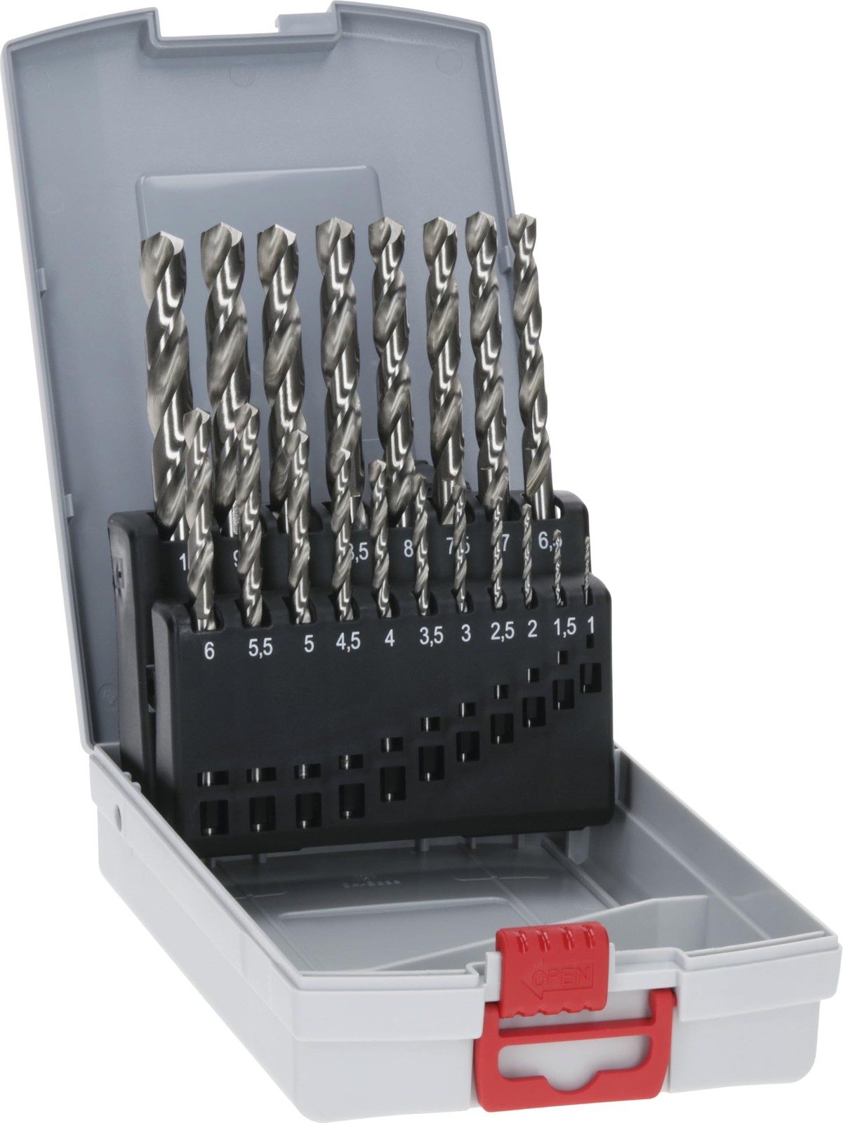 Set 19 Punte Metallo HSS-G ProBox Rettificate | Precisione Professionale