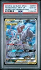 2019 POKEMON SM BLACK STAR PROMO #SM191 FULL ART/MEWTWO & MEW GX PSA 10