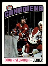 1976-77 Topps Doug Risebrough #109 - Montreal Canadiens - VG