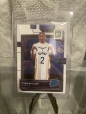 Ryan Rollins Rookie 2022 Donruss Optic #211 Golden State Warriors NM