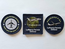 Patch Stoff, Lufthansa Technik Defense, Global 6000 PEGASUS/Boeing P-8A Poseidon