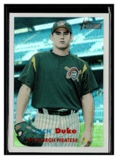 2006 Topps Heritage #98 Zach Duke Chrome Refractors #/557