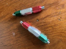 Lot of (2) Zero Check Metric Go - NoGo Pin Gauges, Z-Check 5W, 10.31mm & 10.79mm