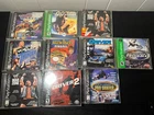 Lot of 10 Sony PlayStation 1 PS1 Games Lot NFL Blitz, WCW Thunder, Driver 2