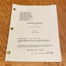 DESPERATE HOUSEWIVES SCRIPT "A HUMILIATING BUSINESS"  SEPT. 16, 2010 1st DRAFT