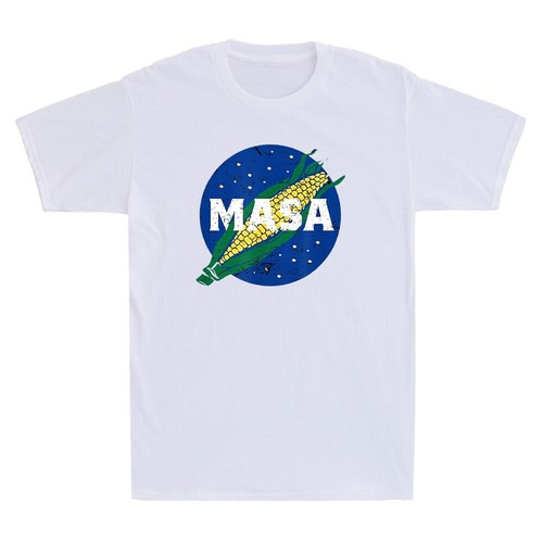 Masa Mexican Corn Flour Tortilla Tamales Gift Funny Parody Vintage Men's T-Shirt - Picture 3 of 8