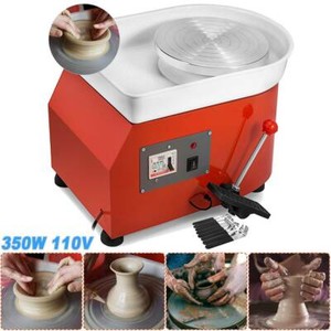25CM-Pottery-Wheel-Ceramic-Machine-for-ceramic-work-Clay-Art-Craft-110V-NEW