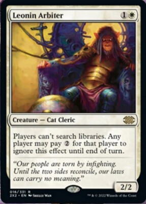 Leonin Arbiter ~ Double Masters 2022 [ NM ] [ Magic MTG ]