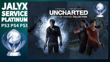 Uncharted Legacy of Thieves Collection PS5 Platinum Service NO GAME