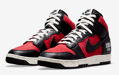 Nike Dunk High 1985 x Undercover Gym Red Black UK 5 6 7 8 9 US