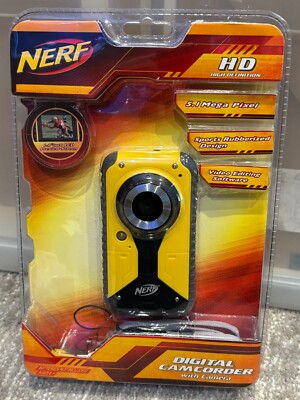 Nerf Digital Camcorder mit Kamera nagelneu und versiegelt