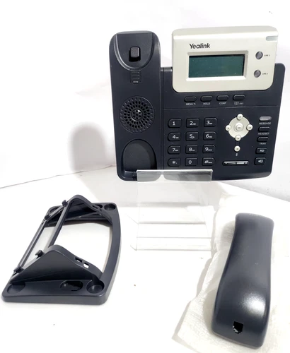Yealink SIP-T20P ip phone telefono PoE tastiera e stand