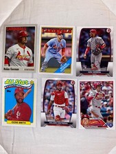MLB St Louis Cardinals Topps Baseball Cards, Lot of 54 Various, Near Mint
