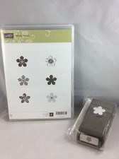 PETITE PETALS  PETITE PETALS PUNCH Stampin Up New Flower Polka Dots