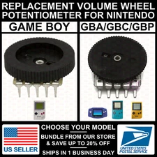 Game Boy/Advance/Color/GB/GBA/GBC/GBP Replacement Volume Wheel Potentiometer