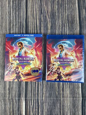 Mortal Kombat Legends Cage Match (BLU-RAY + DIGITAL CODE) With Slipcover Sealed