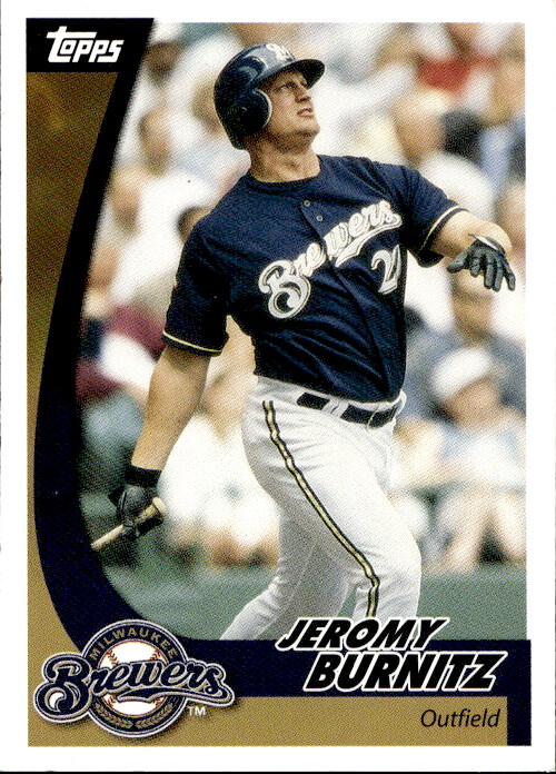 2002 Topps Post Cereal Jeromy Burnitz 23 Milwaukee Brewers