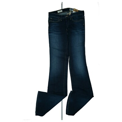 PEPE JEANS Mayfair stretch Hose high Bootcut Flare Schlag W29 L34 Dunkelblau NEU