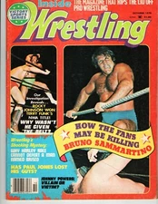 INSIDE WRESTLING OCTOBER 1976 BRUNO SAMMARTINO RIC FLAIR HARLEY RACE JACK BRISCO