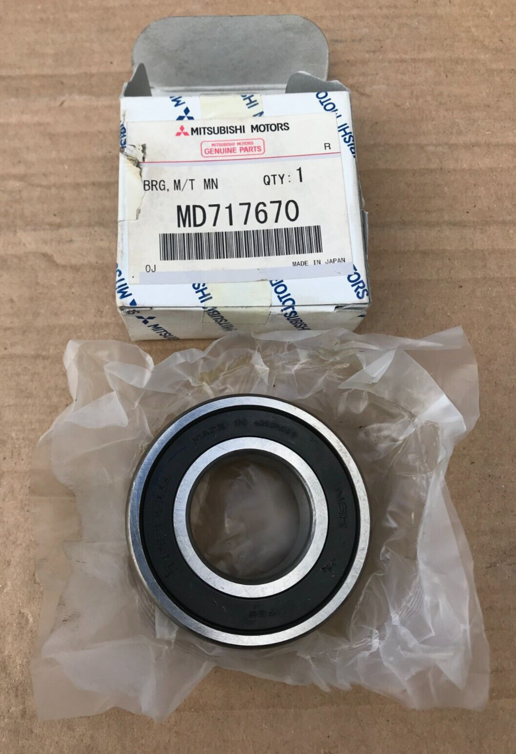 Mitsubishi Manual Transmission Bearing MD717670 Genuine Mitsubishi