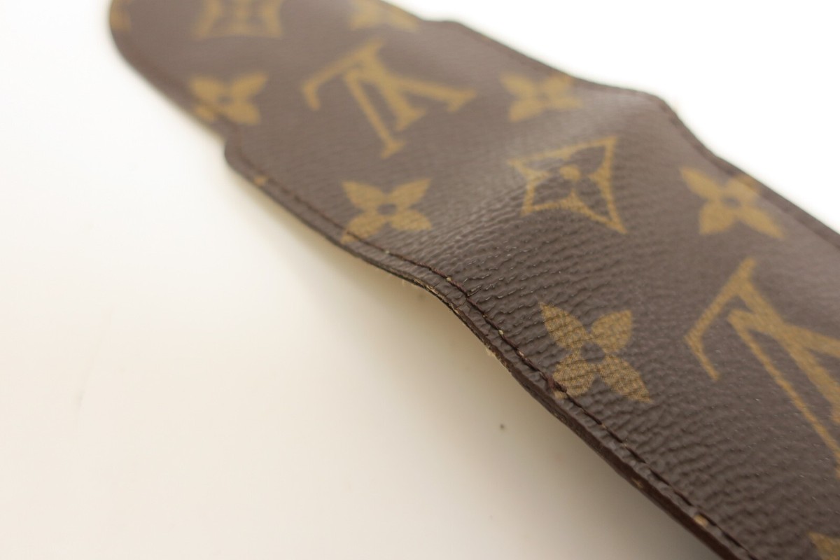 専用 LOUISVUITTON LOUIS VUITTON Leather Pen Case Monogram Accessory #22753 | eBay