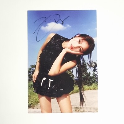 Twice 14th Mini Album Strategy Autographed Hand signed Postcard | eBay