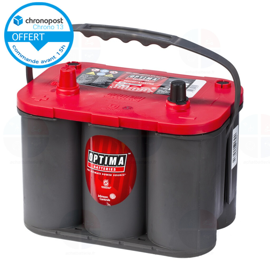 Batterie OPTIMA RTS 3.7 44/730 haut de gamme en plomb pur AGM