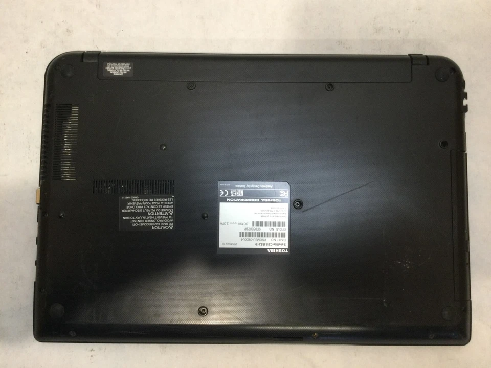 Toshiba Satellite C55-B5319 / Intel Celeron N2840 @ 2.16GHz / (MISSING PARTS) MR - Image 4 of 4