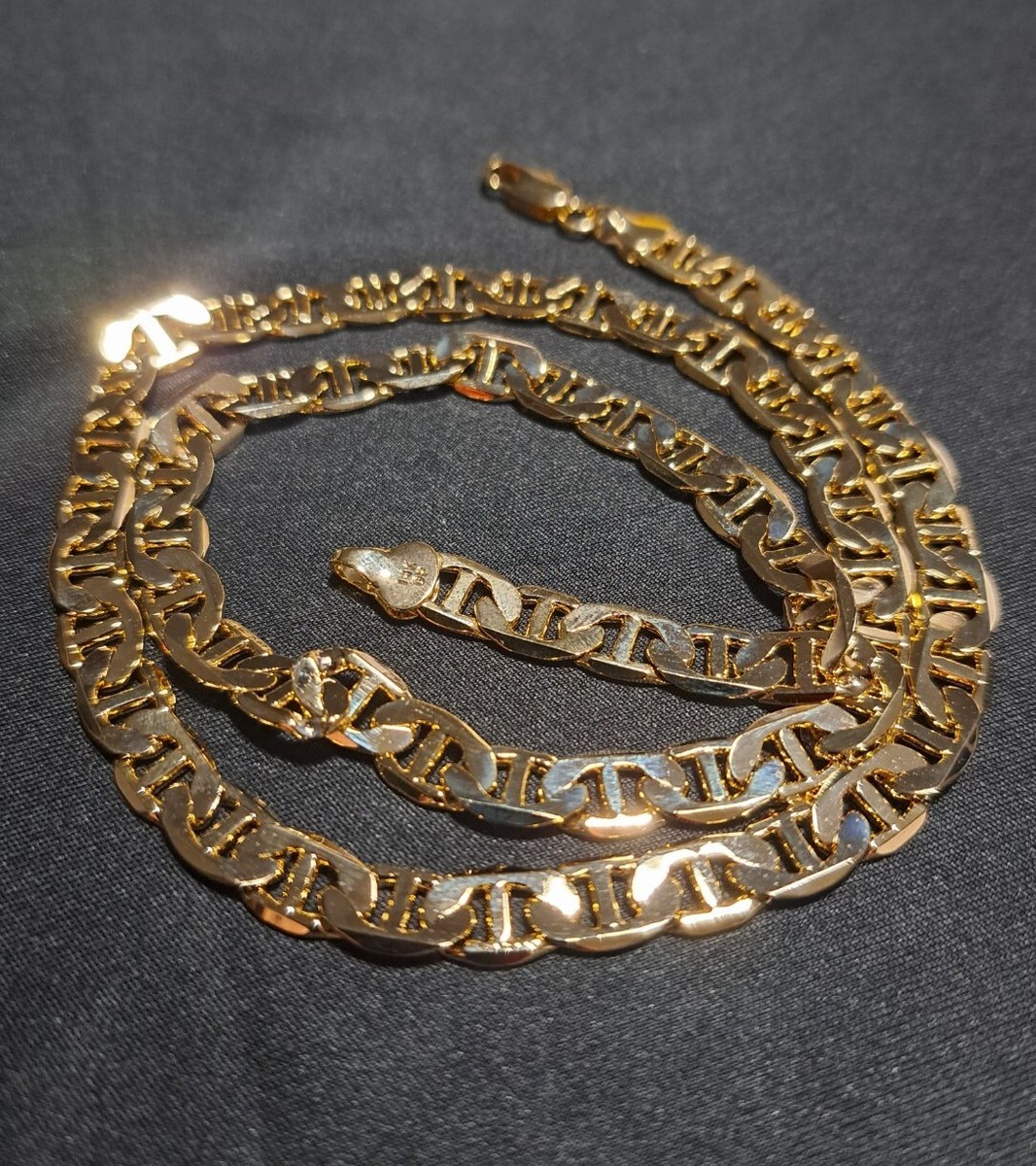 ITALY製 14KT ネックレス 14K GP 24