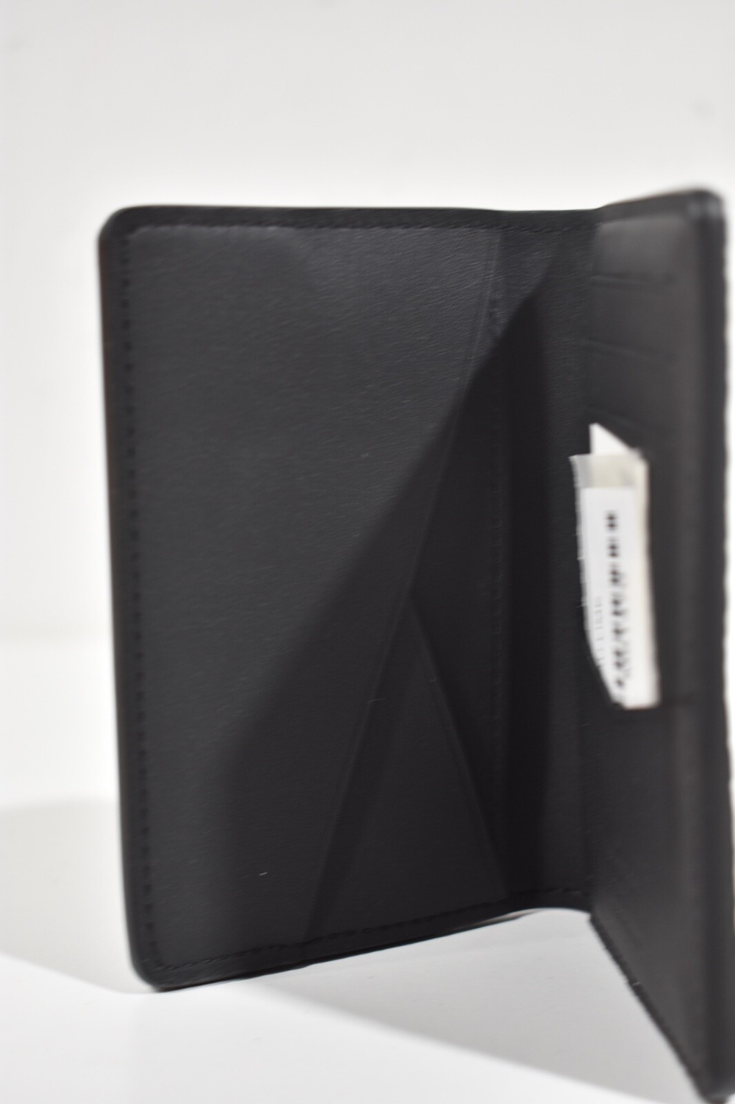 Louis Vuitton Blue Taurillon Leather Initials LV Logo Pocket Organizer Wallet image 9