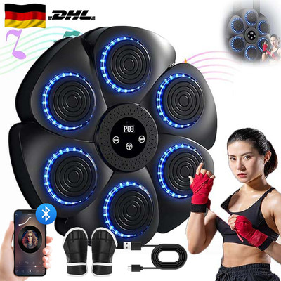 Smart Music Boxing Machine, elektronische Bluetooth Boxmaschine mit LED-Leuchten