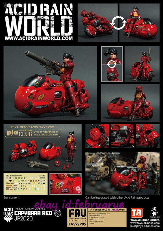 アシッドレイン　FAV-SP05 Capybara RED JP 2020 In Stock Acid Rain War FAV-SP05 Capybara RED JP 2020 Movable