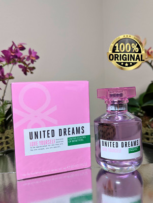 United Dreams Love Yourself By Benetton EDT 2.7oz Spray Women's Fragrance