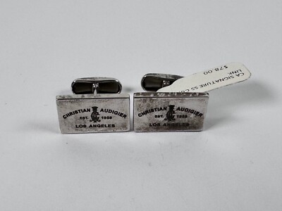 Christian Audigier SS Cuff Link Signature Cuff Links