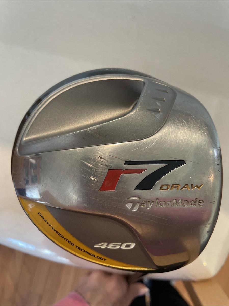 TaylorMade R7 Draw 460 Driver 9.0 Deg Graphite Reax 55 R Flex
